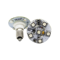 B-09D RGB 1-16 LED Bulb - AC24V E10