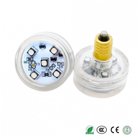 L-08D Pre-programmed RGB 1-16 LED Bulb