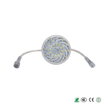 B-48RC Single Color Auto Spinning LED Point Light